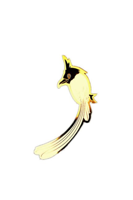 White Birds Lapel Pin